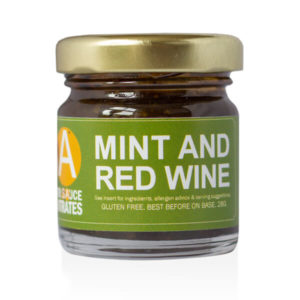 Mint & Red Wine sauce