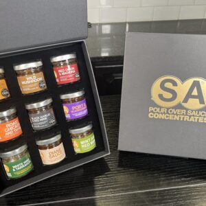 Ultimate 9 Sauce Gift Set Box 9 (Please list the 9 flavours in order notes at checkout if you are ordering more than 9 sauces in total)
